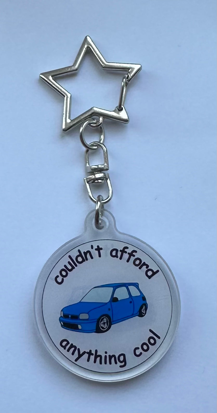 Blue K11 Micra Keyring