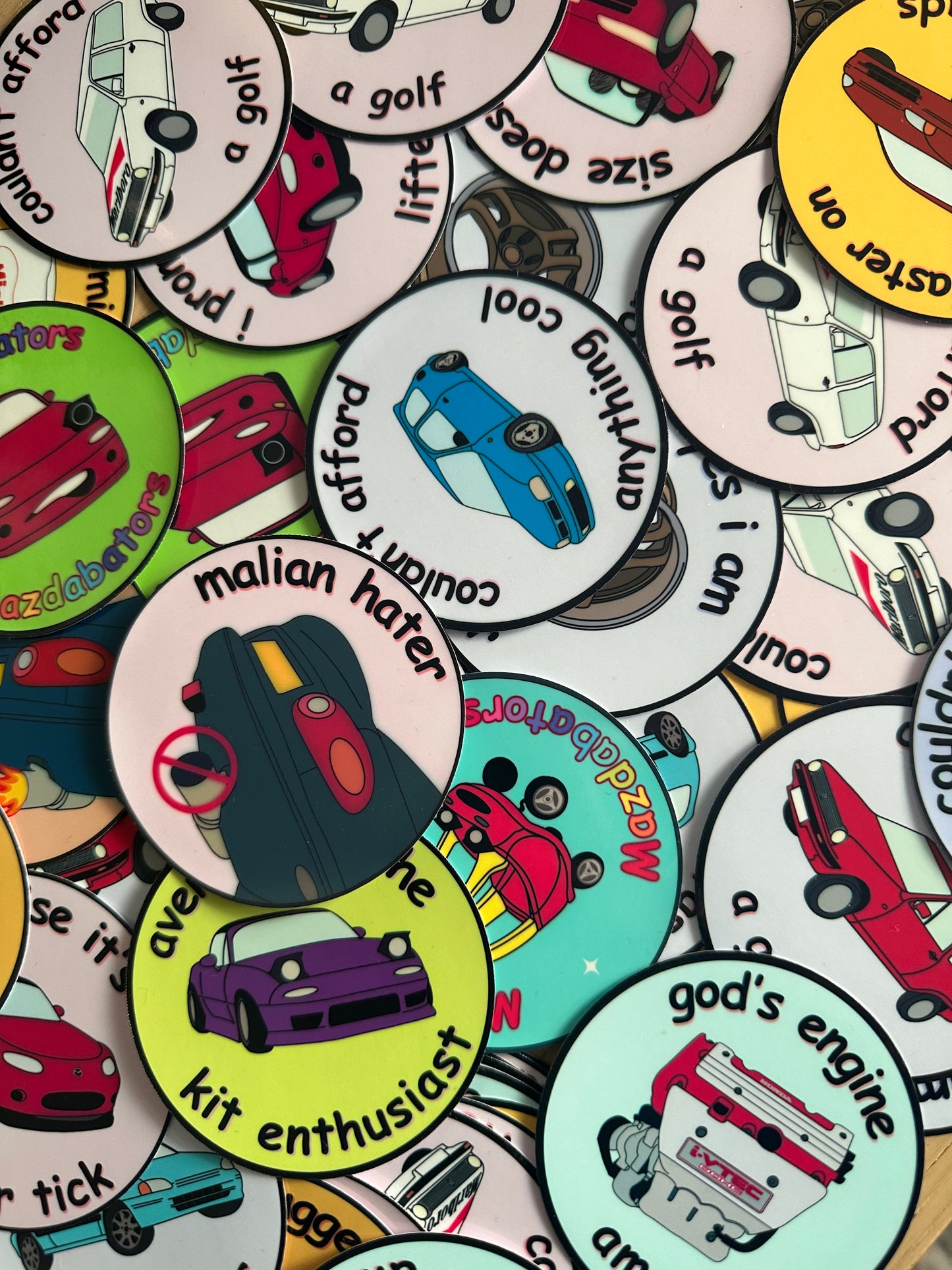 Mystery Sticker Bundles (Old Stickers & B Grade)