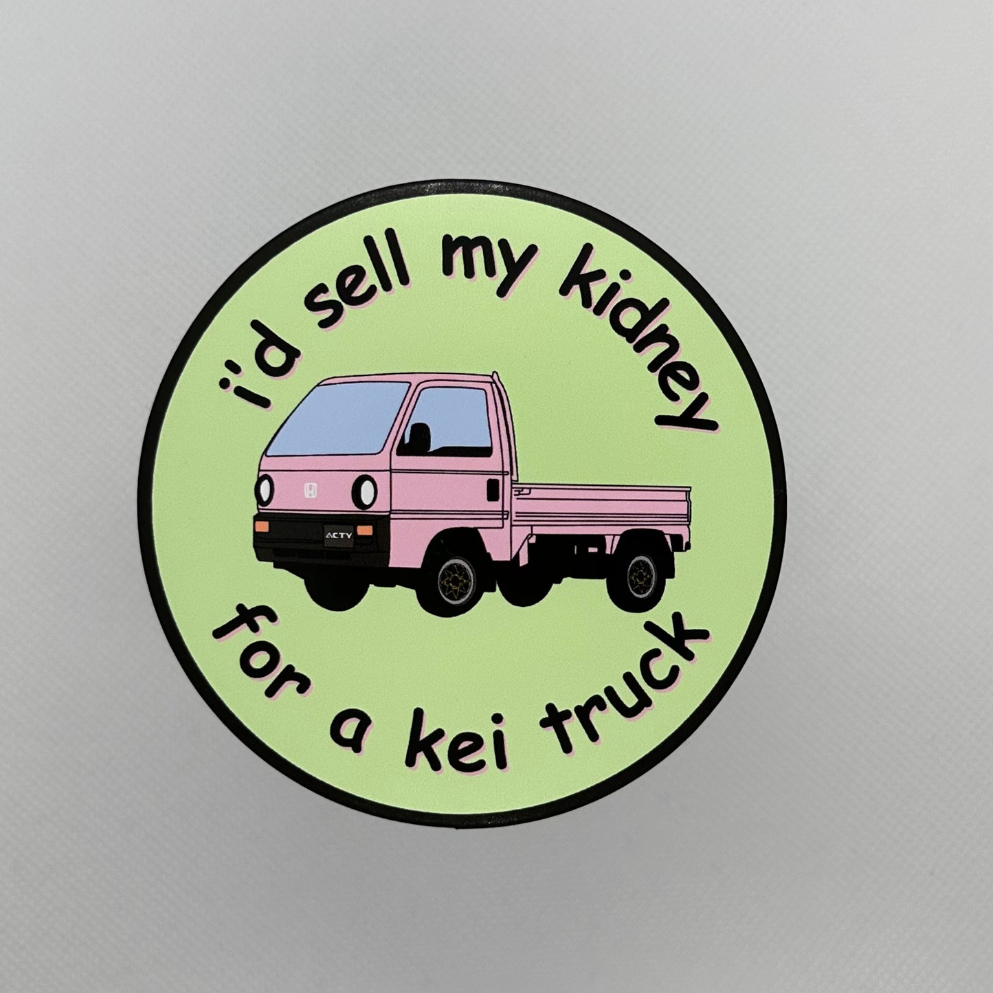 'I'd sell my kidney for a kei truck'