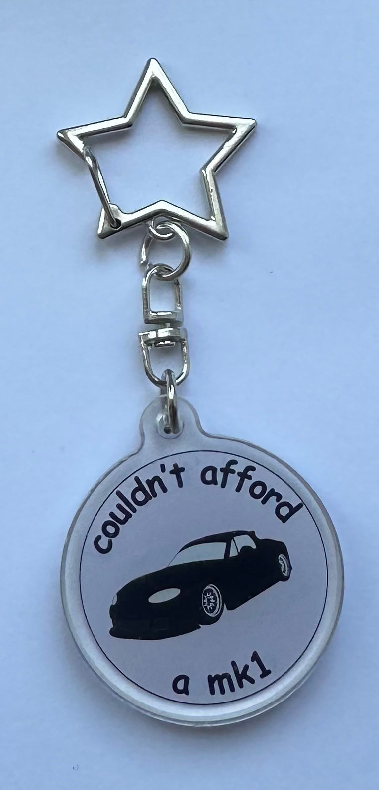 Couldn't Afford Mk1 MX5 Keyring