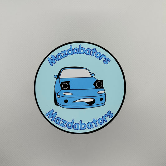 Bubblegum Mazdabators Sticker