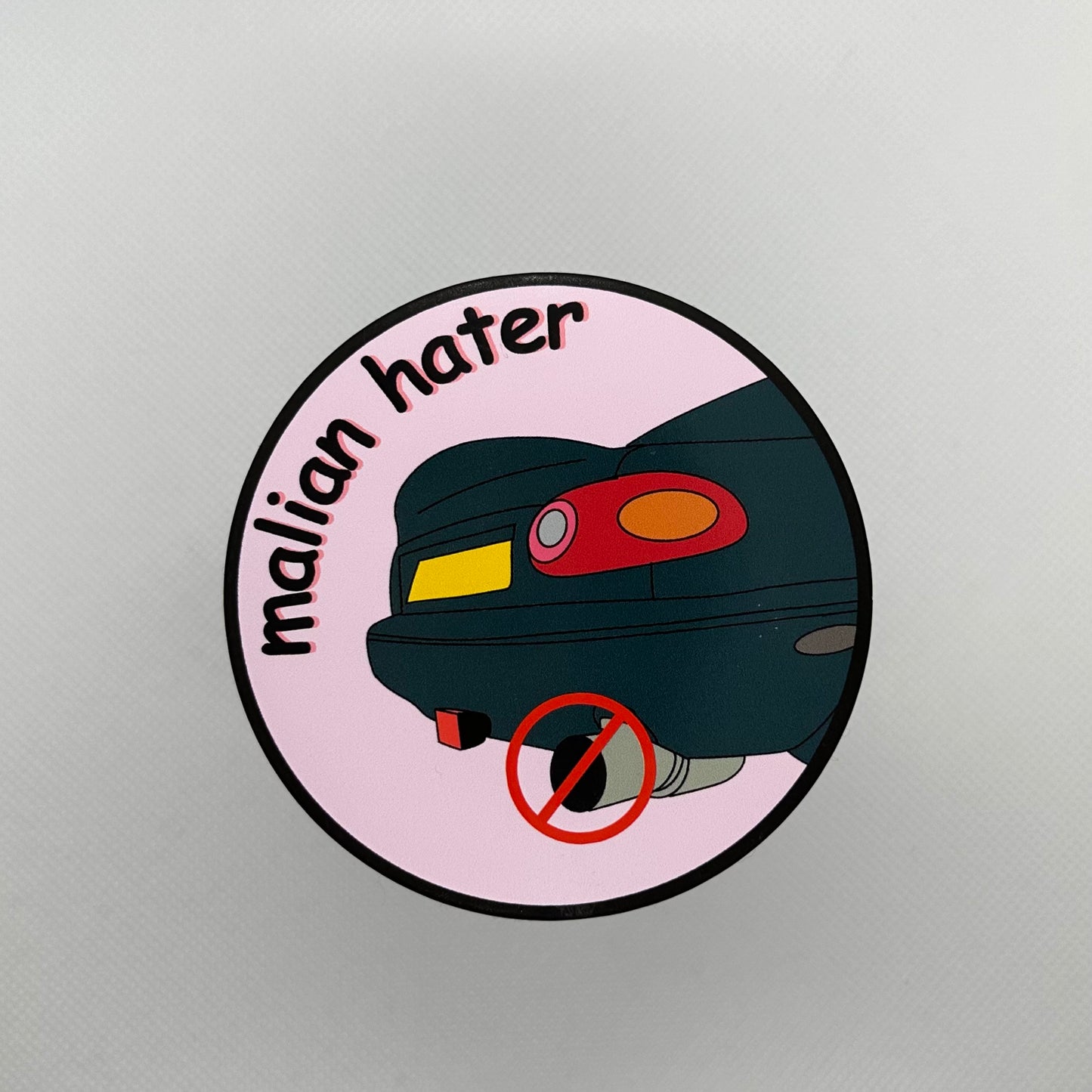 'Malian Hater' Sticker